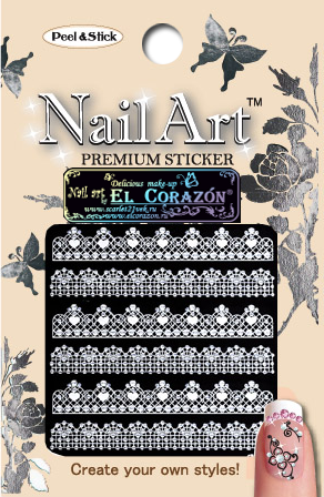 Nail Stickers Lace, наклейки для ногтей Кружево