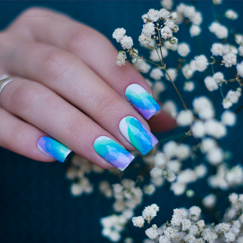EL Corazon Kaleidoscope Aquarelle tints for nail art and stamping nail art