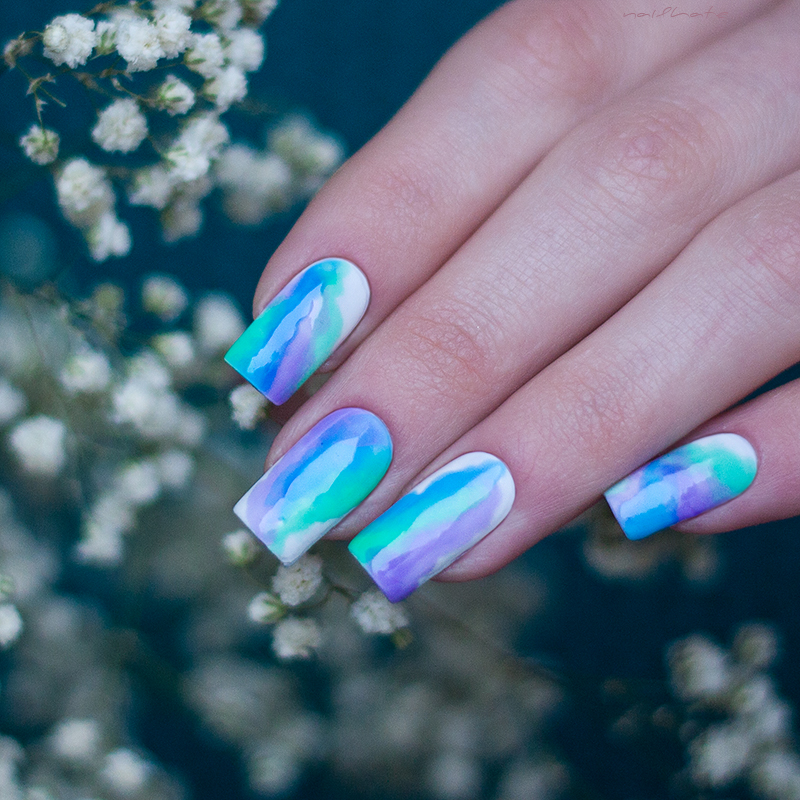 EL Corazon Kaleidoscope Aquarelle tints for nail art and stamping nail art