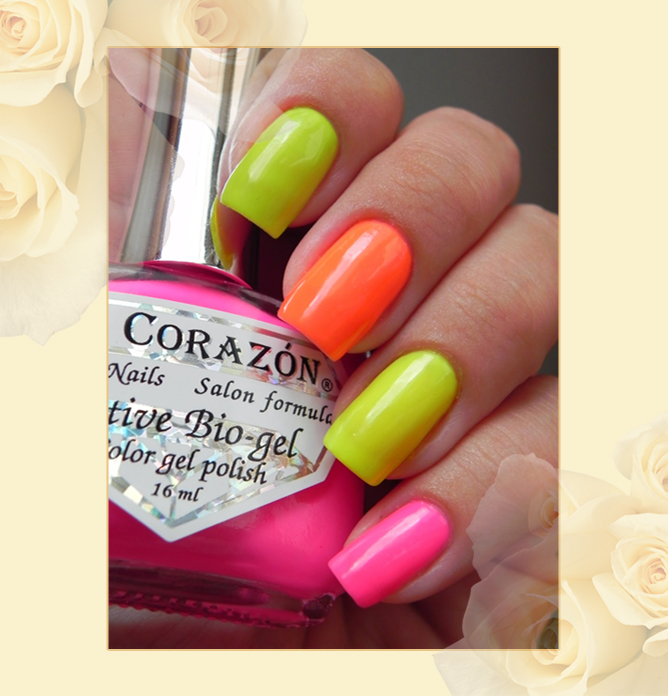 EL Corazon Active Bio-gel Color gel polish Jelly neon