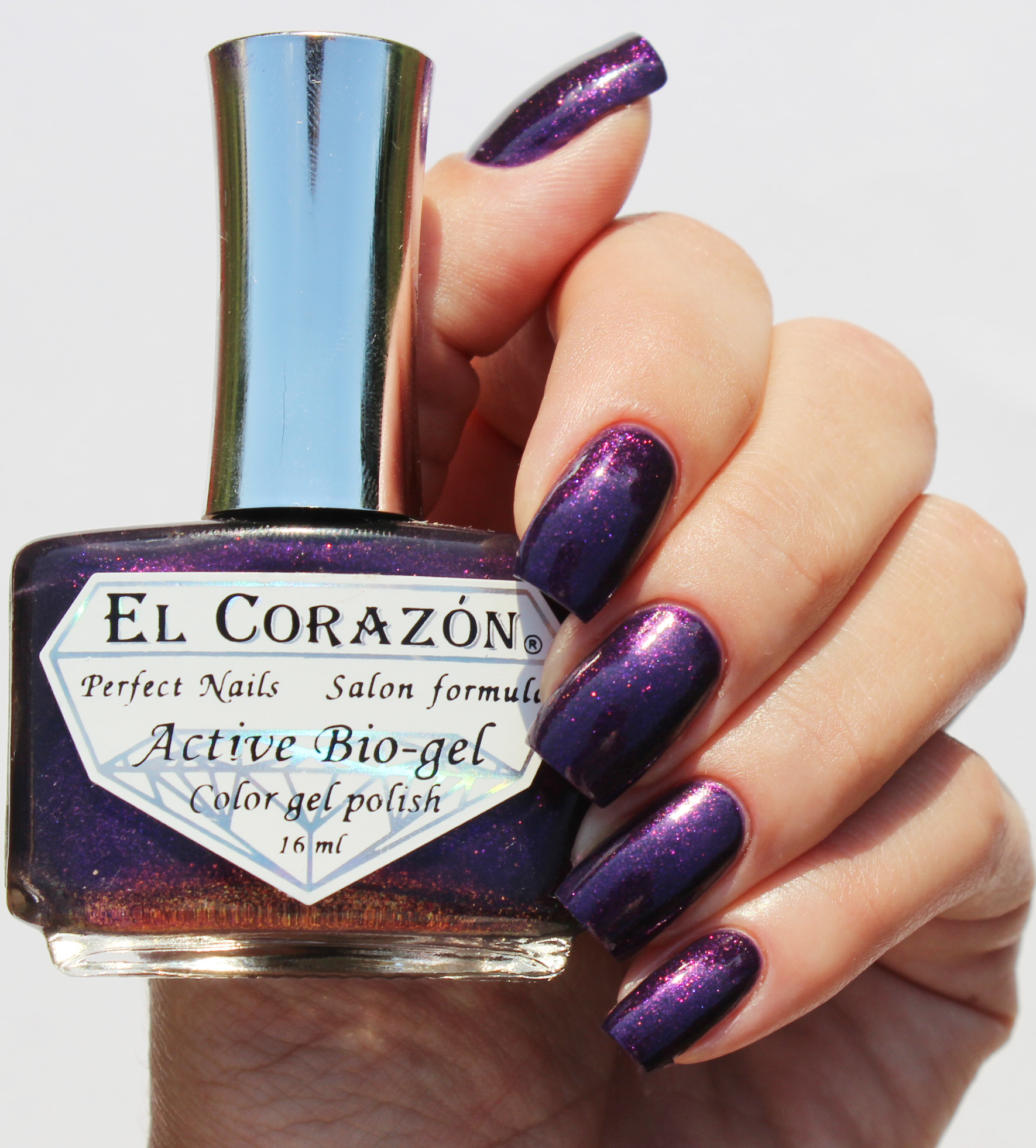 EL Corazon Active Bio-gel Color gel polish Magic №423/580 Magic of the Arabian Nights