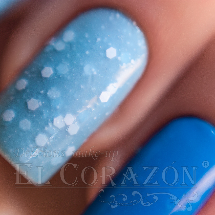 EL Corazon Jelly neon №423/204 и Fashion girl №423/252, EL Corazon Active Bio-gel Color gel polish