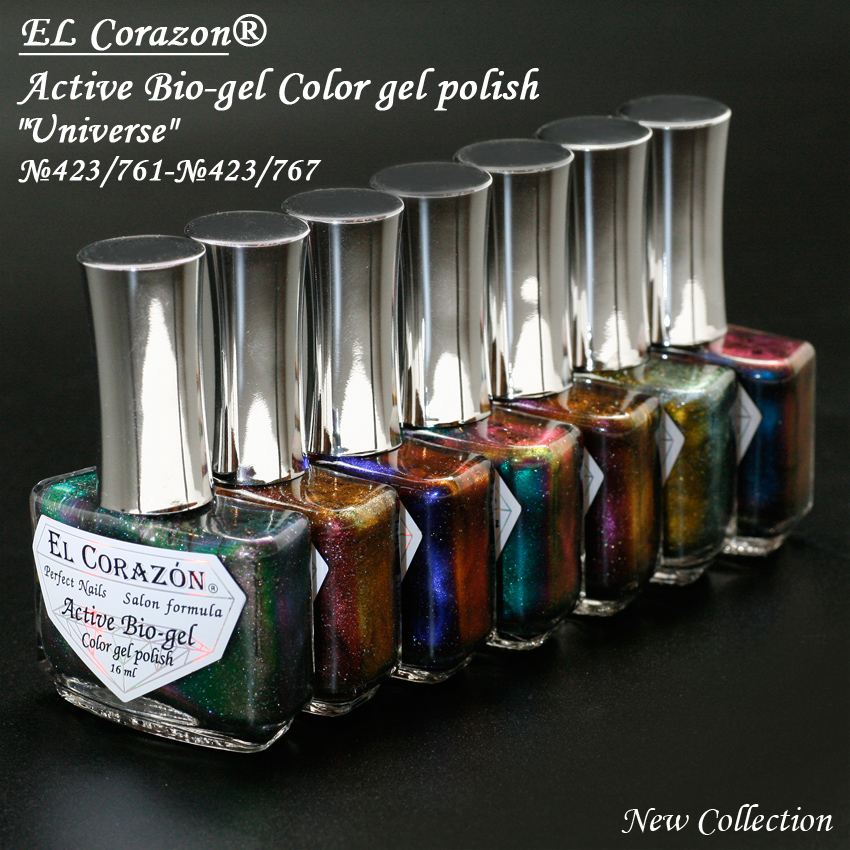 EL Corazon Active Bio-gel Color gel polish Universe