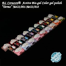 EL Corazon Termo ctive Bio-gel Color gel polish, биогель термо