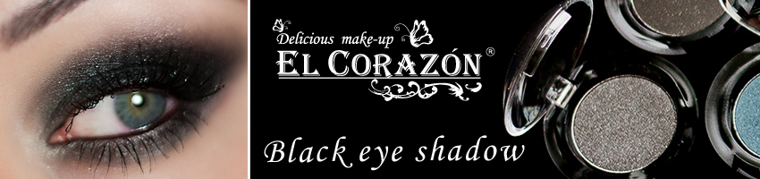 Черные тени для глаз. Как сделать красивый макияж с черными тенями.