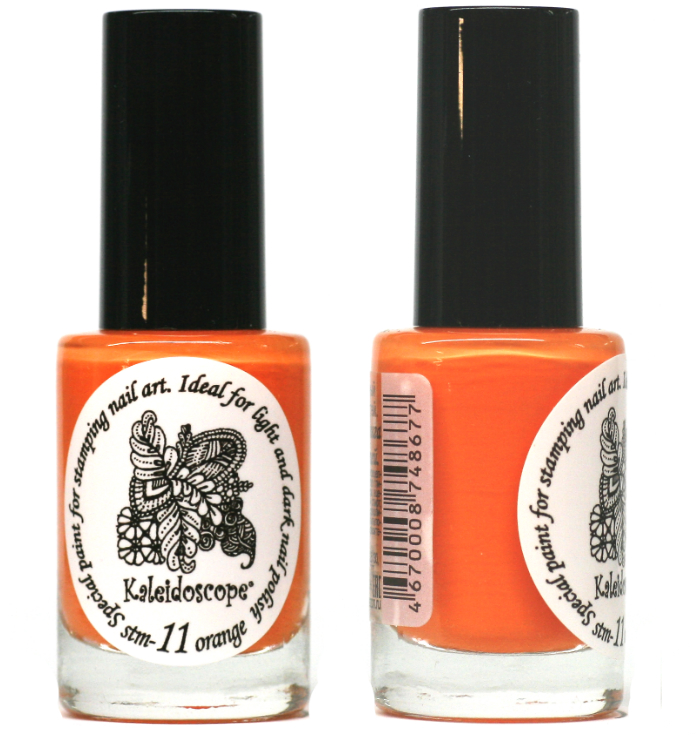 EL Corazon - Kaleidoscope Special paint for stamping nail art №Stm-11 orange