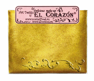 пигменты для лака для ногтей, EL Corazon перламутры, золотая втирка для ногтей, EL Corazon p-01 драгоценное золото