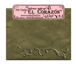 пигменты для лака для ногтей, EL Corazon перламутры, золотая втирка для ногтей, EL Corazon p-07 золотая патина