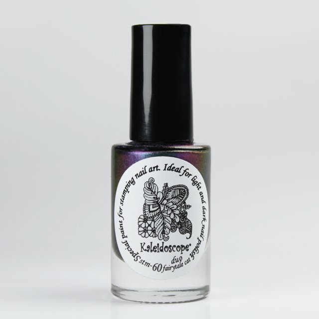 краска для стемпинга, Special paint for stamping nail art Stm-60 Duo fairytale cat