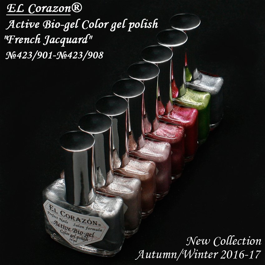 EL Corazon Active Bio-gel Color gel polish, биогель Эль Коразон