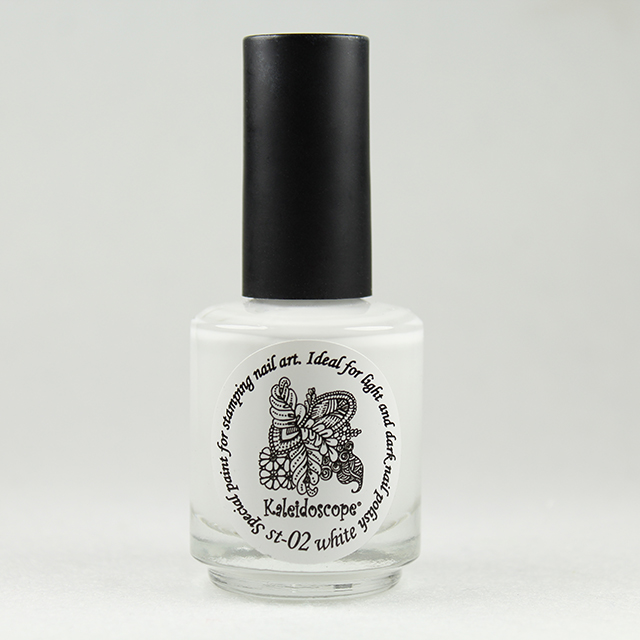 EL Corazon Kaleidoscope Special paint for stamping nail art st-02 white