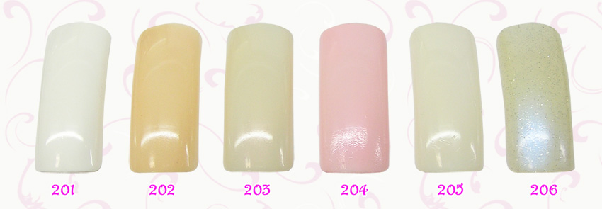 EL Corazon French Manicure  201(белый),202,203,204,205,206
